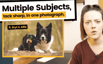 How to get more than one subject in focus in the same photograph