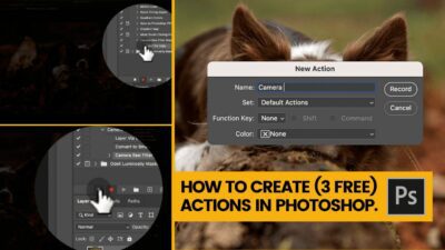 How to set up Actions in Photoshop