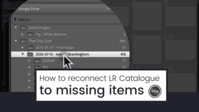 How to fix “missing files” Lightroom catalogues